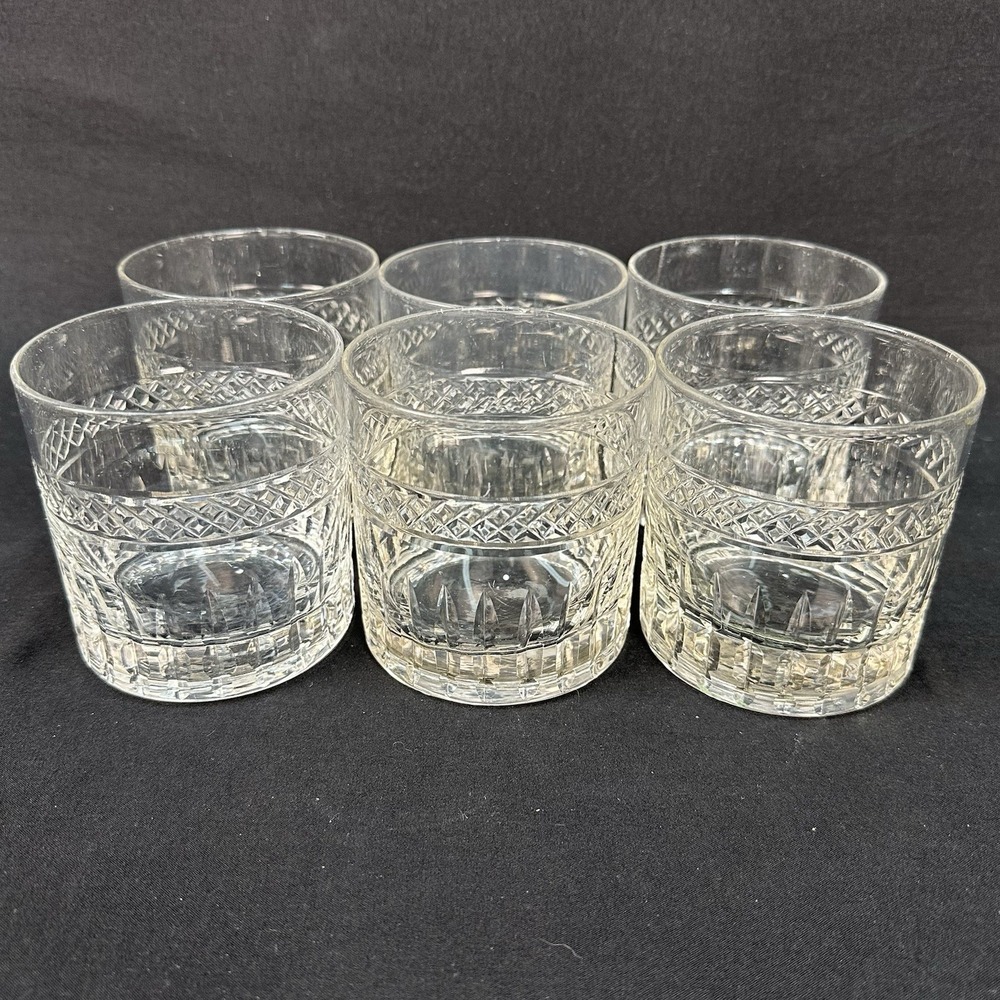 Imperial Glass-Ohio 'Exeter' 3 1/2" Old‎ Fashioned Glass, Vintage, Set of 6